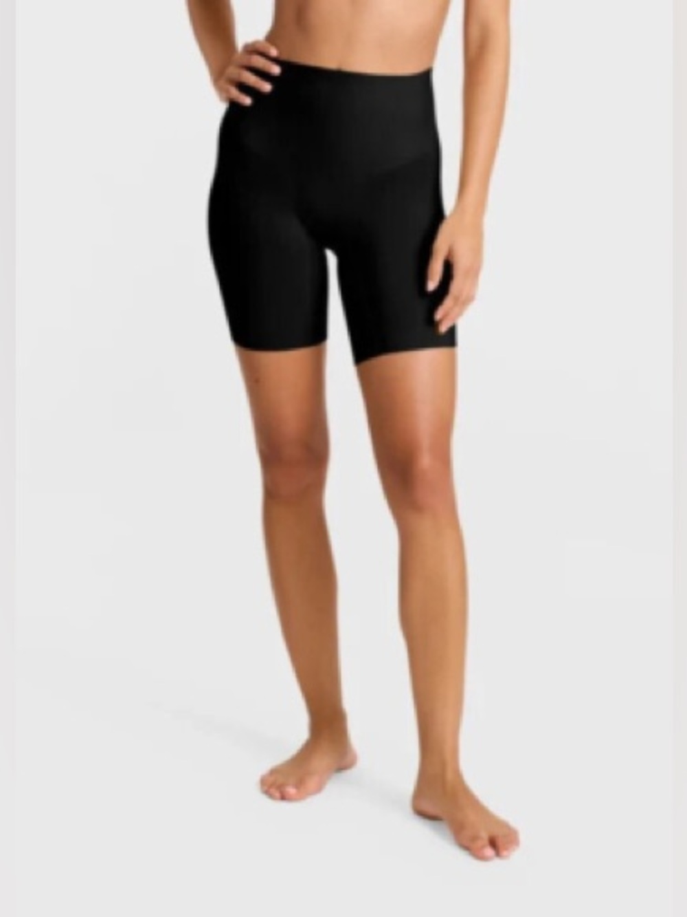Commando Black High-Rise  Shorts PR21-221